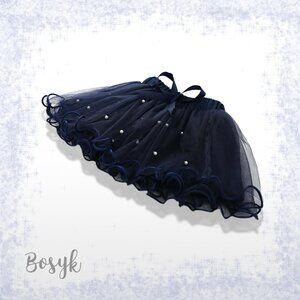 NEW - Small Pearl Dew - Dark Navy - Tutu Skirt - Tutus for Baby Girls
